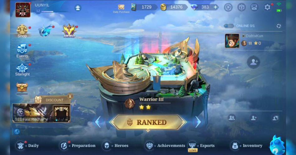 Mobile Legends Project NEXT UI Update Revealed in Advanced Server – AFK Gaming